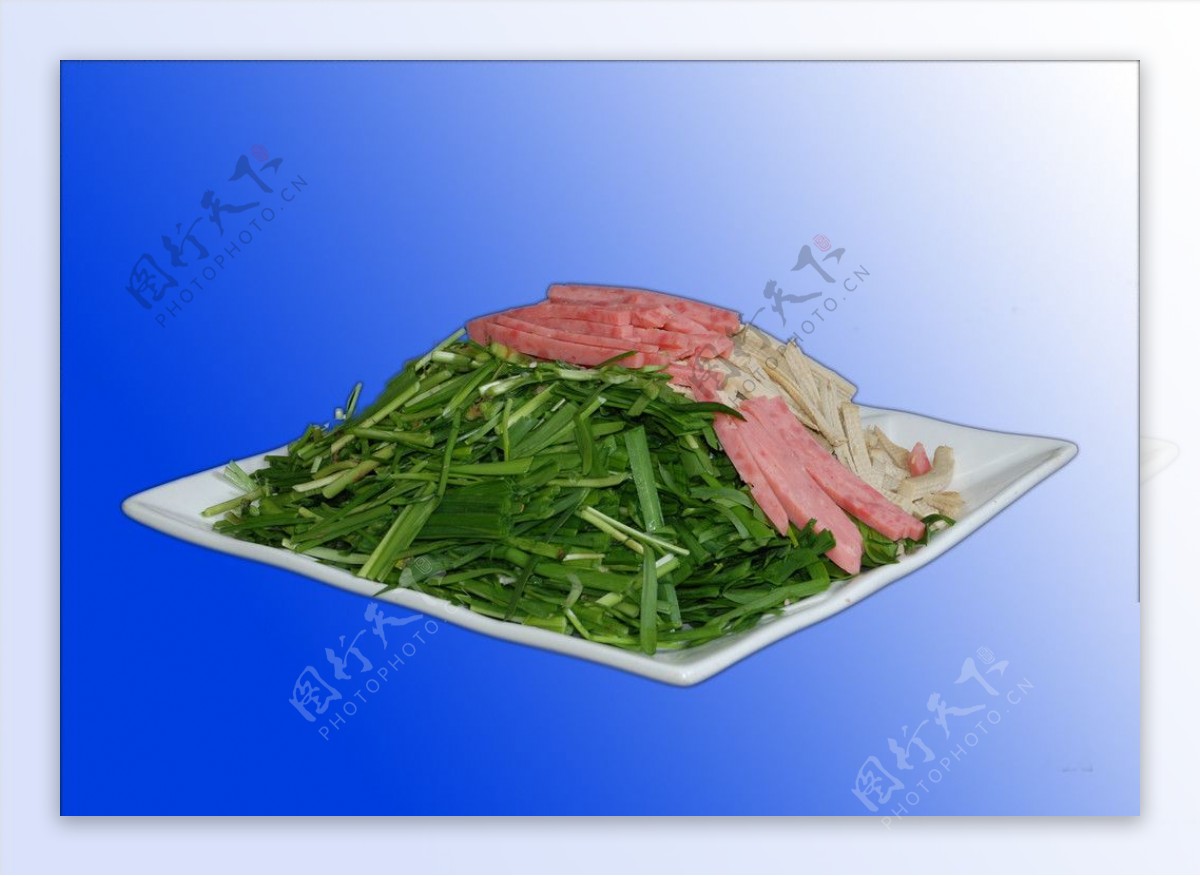 韭菜炒肉图片