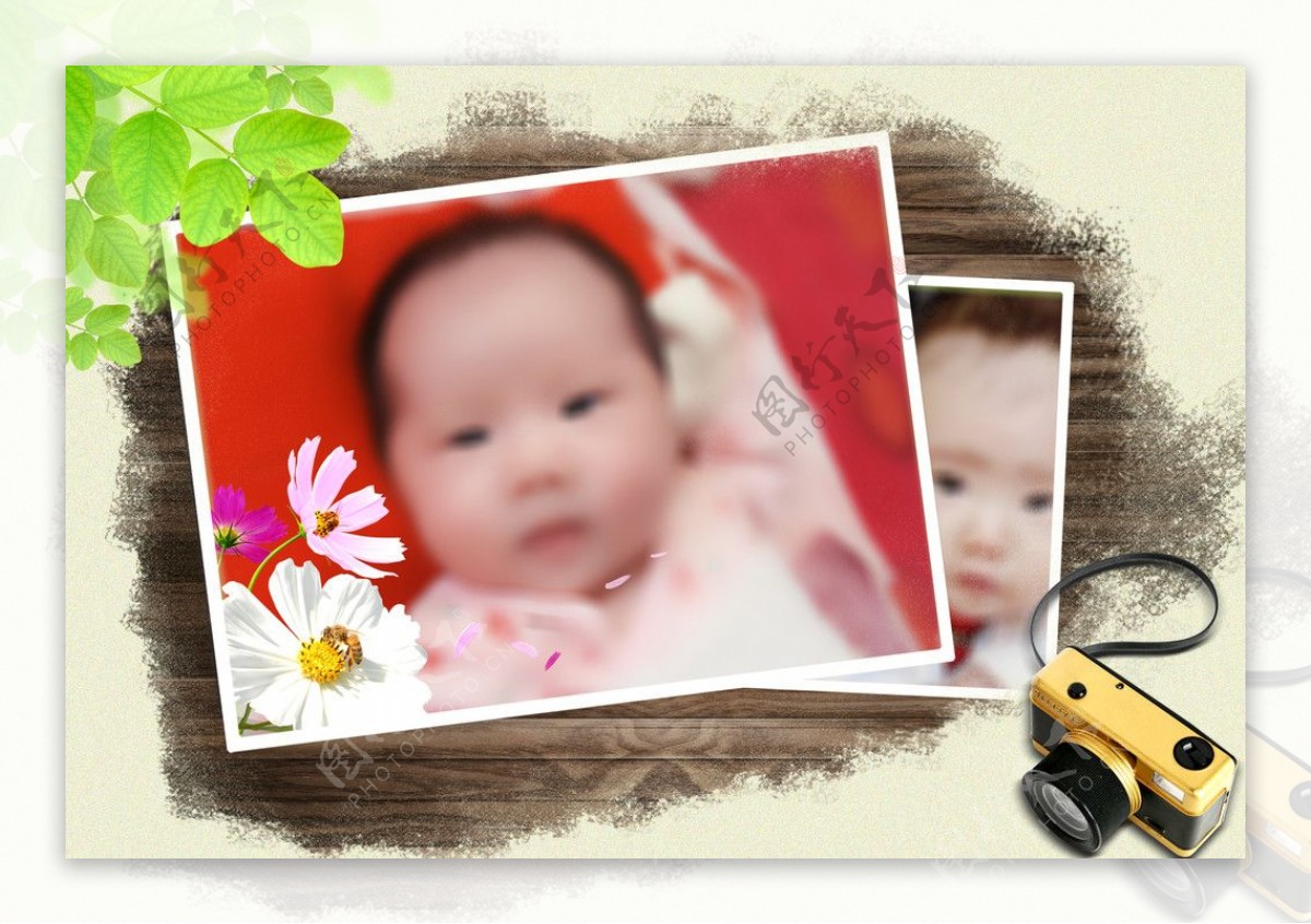 创意婴幼儿相册模板4图片