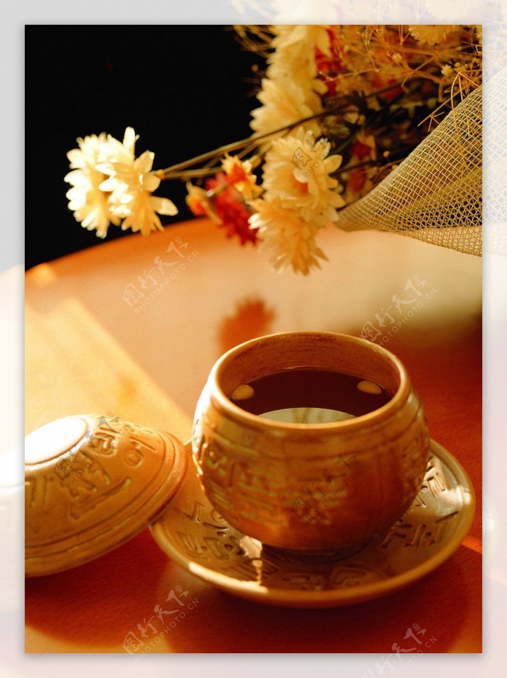 桂皮茶图片