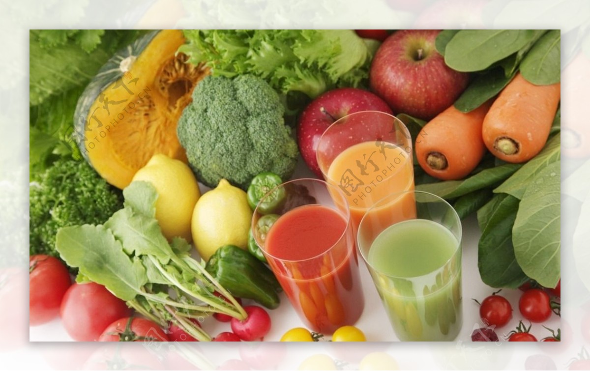 果汁水果蔬菜汁图片
