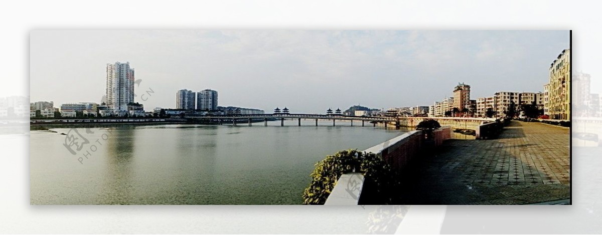 汉江两岸图片