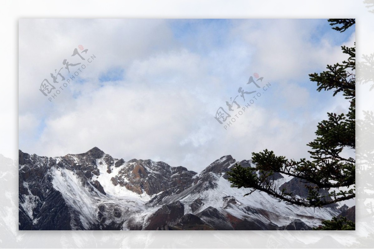 雪山图片