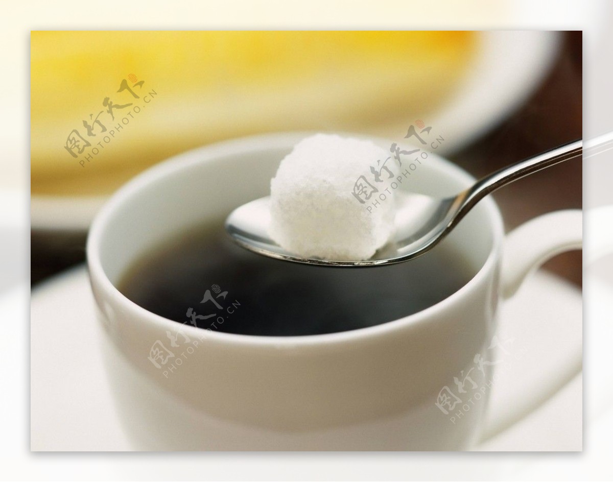 加糖咖啡图片