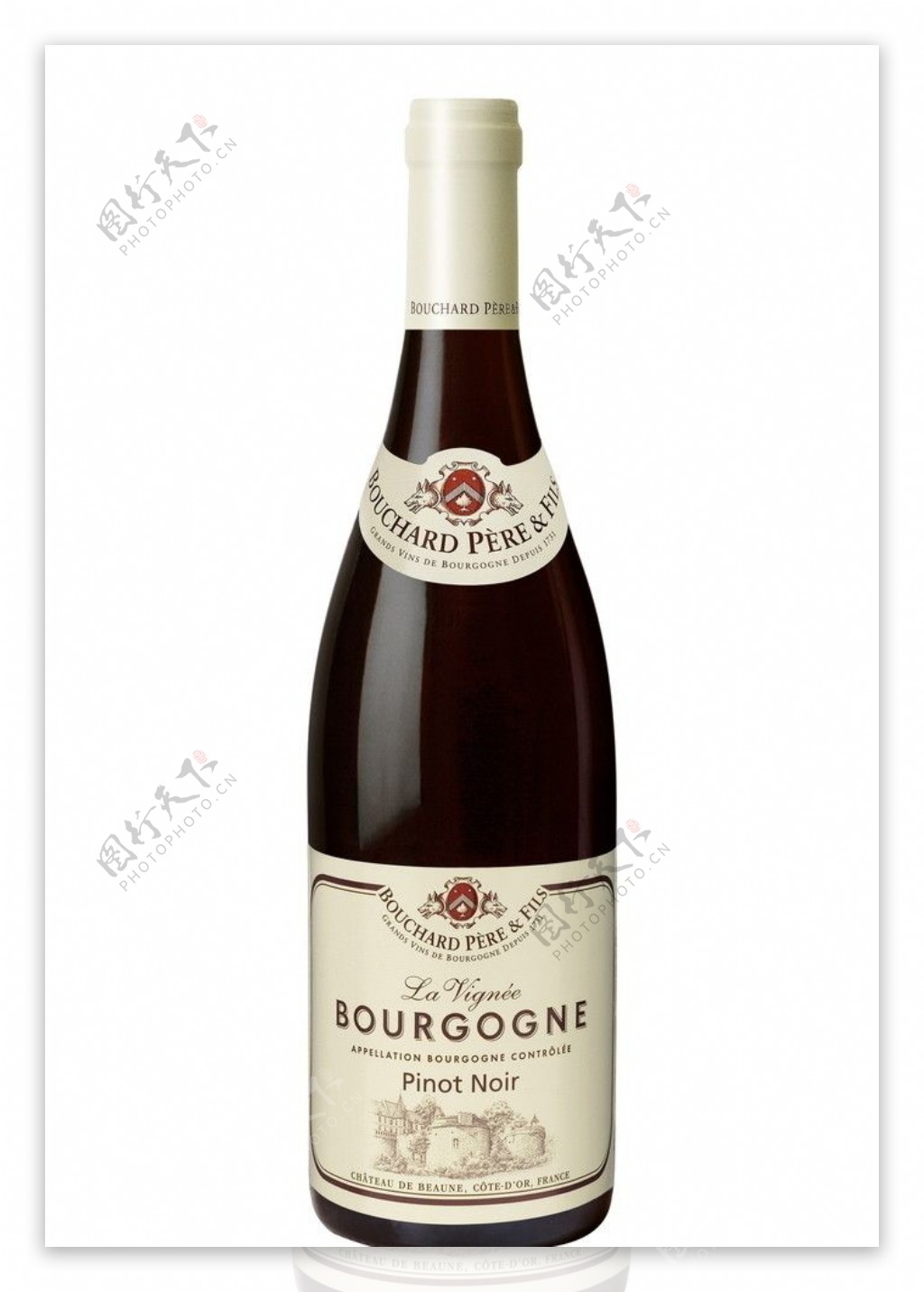 布艮地黑皮诺红葡萄酒图片