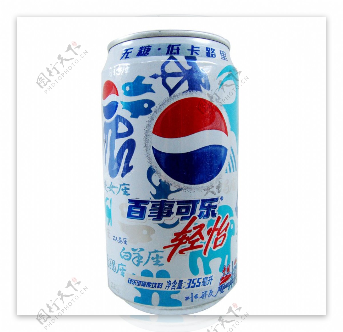 可口可乐易拉罐无糖低卡路里饮料图片