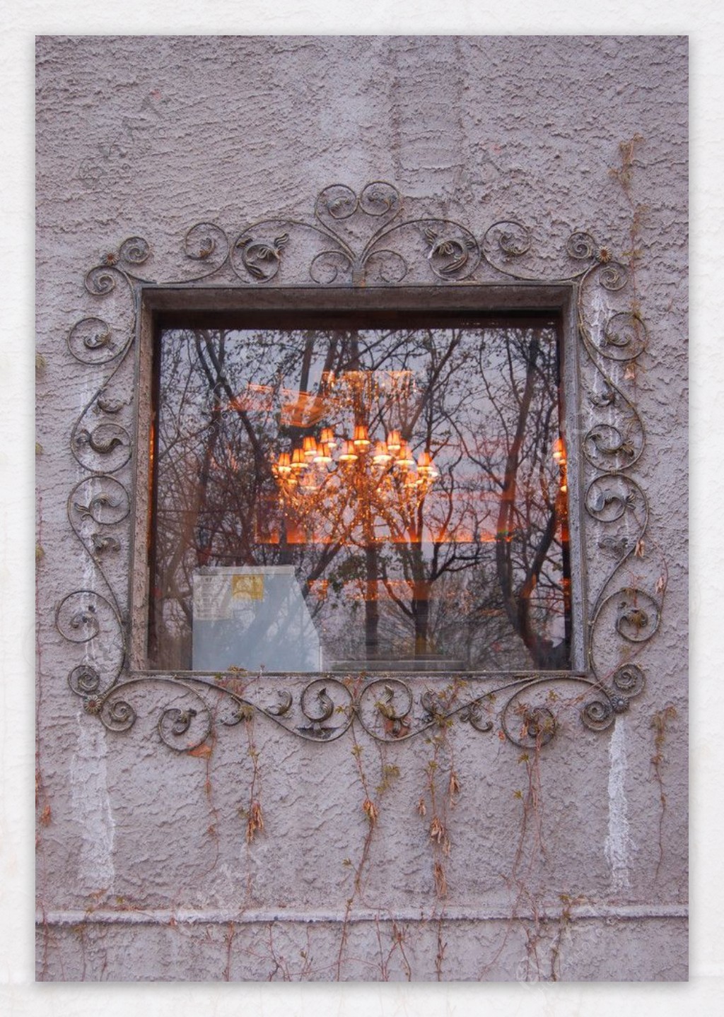 酒窖的西式外窗图片