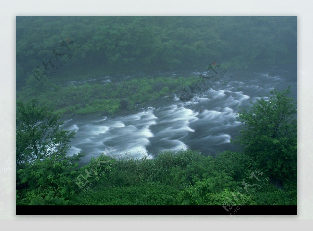 高清风景照清溪自然22瀑布图片