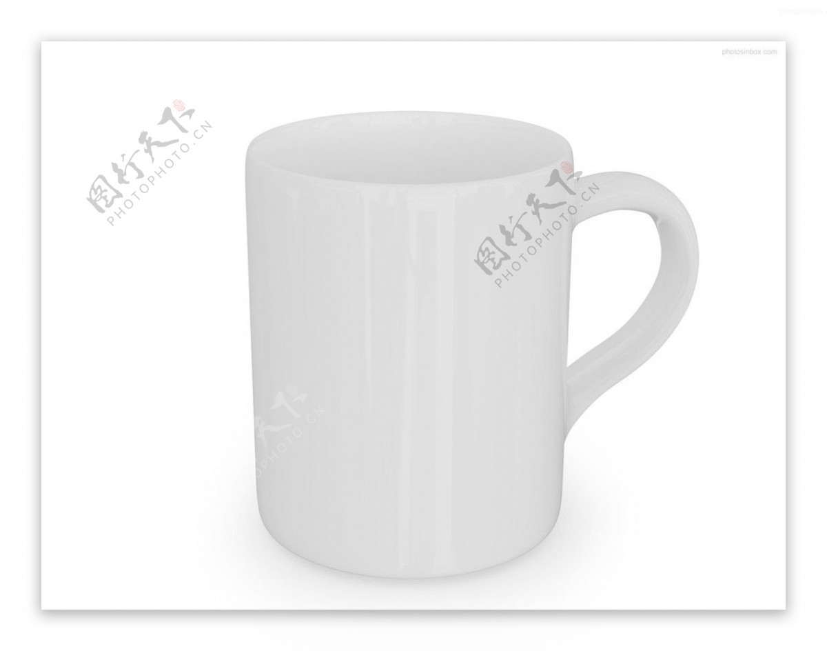 白色的茶杯图片