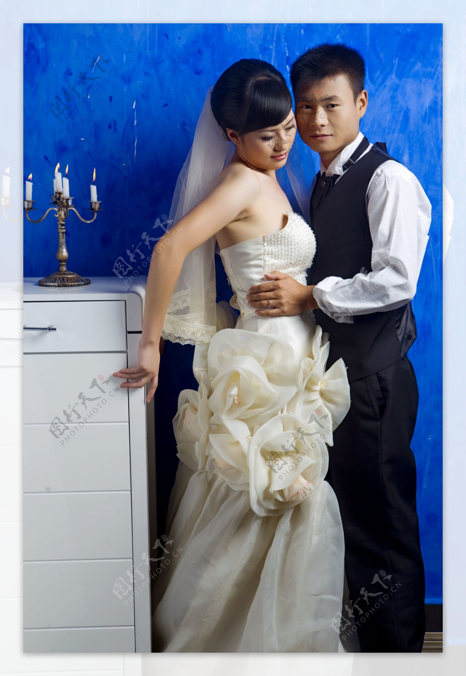 婚纱系列室内图片