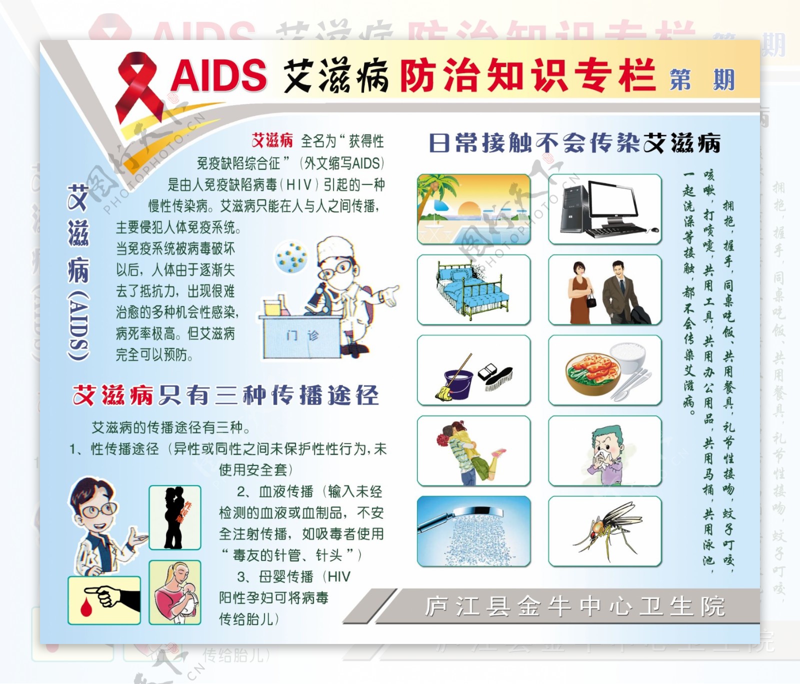 艾滋病防治宣传栏图片