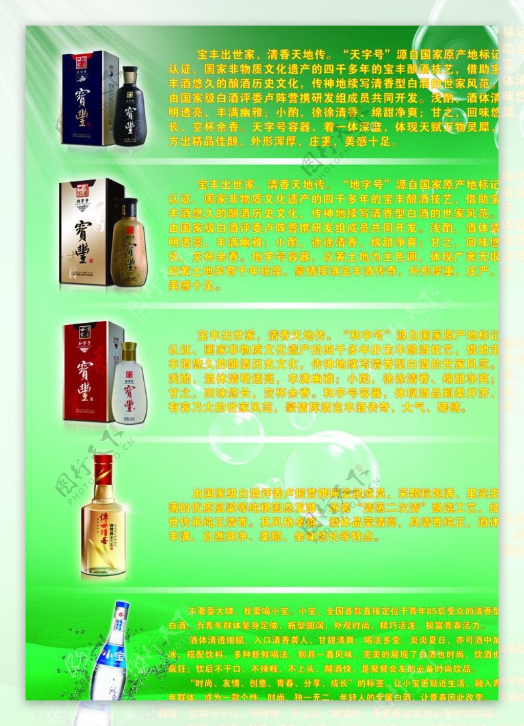 宝丰酒宣传图片