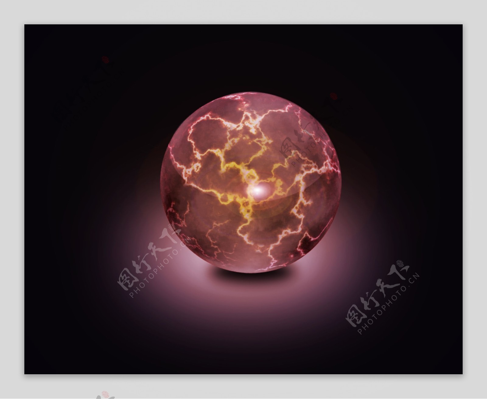 水晶魔法球图片