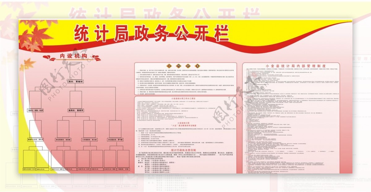 统计局公开栏图片