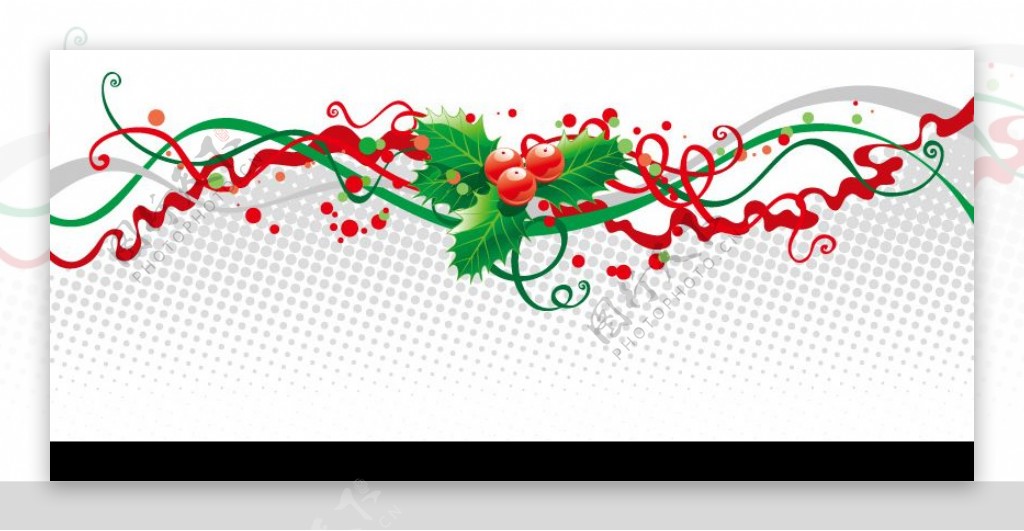 圣诞节花纹矢量素材2图片