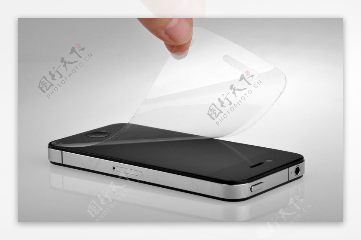 iPhone4防指纹保护膜图片