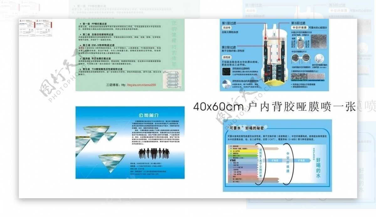 净水器公司简介水名片图片