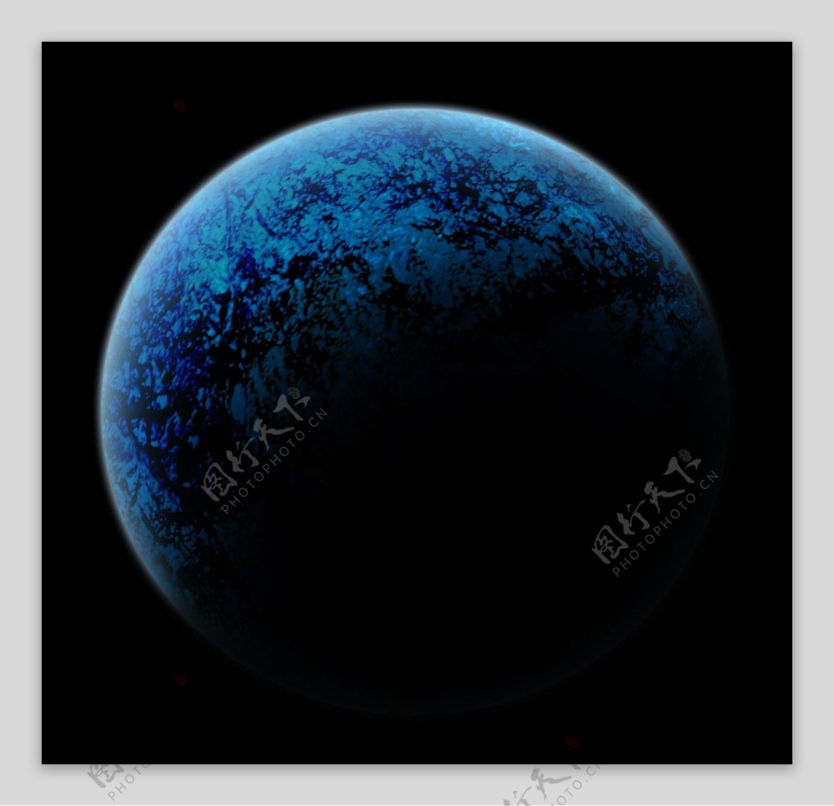 蓝色星球图片