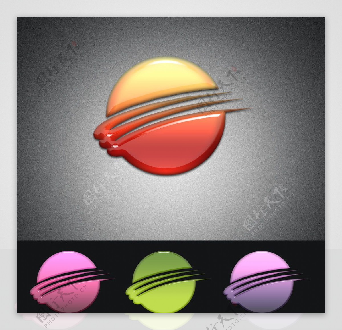 玉石Logo设计图片
