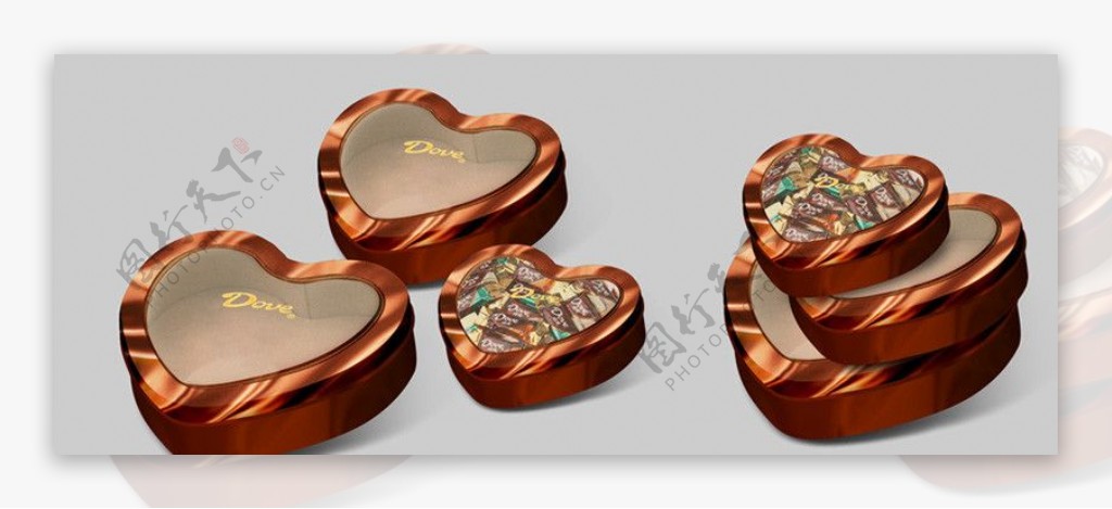 巧克力马口铁包装盒图片