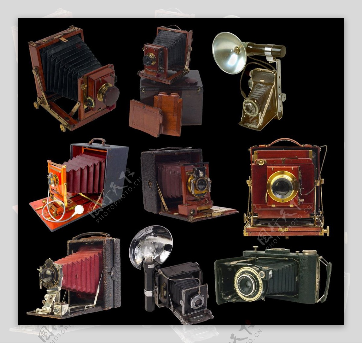 古典收藏级相机图片