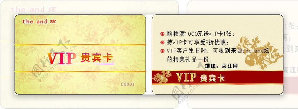 炫VIP卡图片