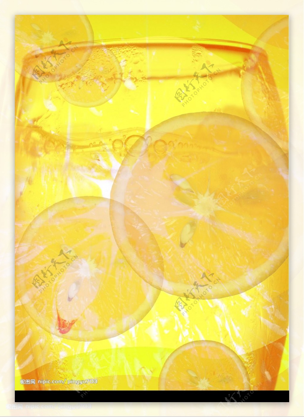 橘子饮料图片