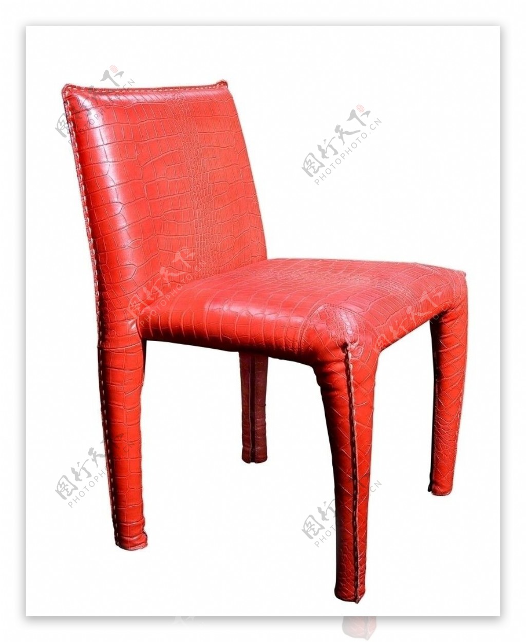 红椅子图片