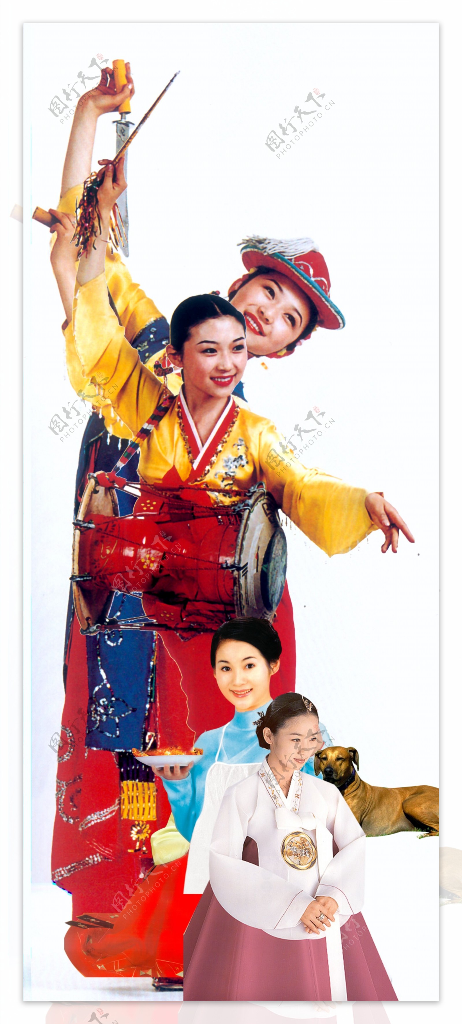 朝鲜少女图片