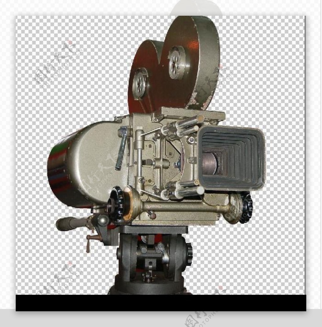 老式电影摄放机1图片