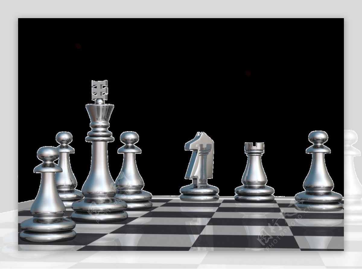 国际象棋3D国际象棋企业素材图片