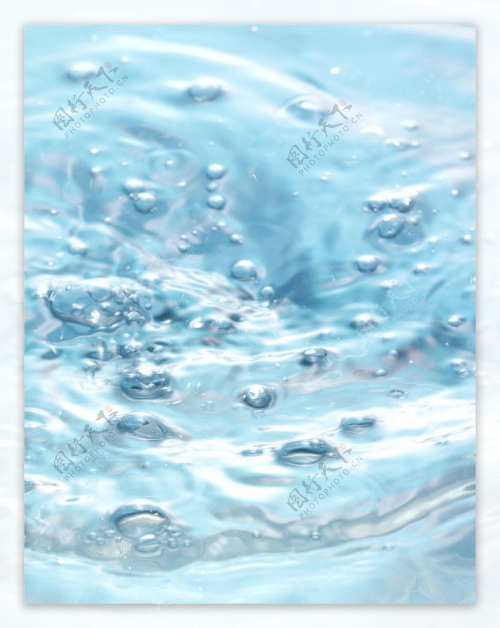 动感水面水珠水泡图片