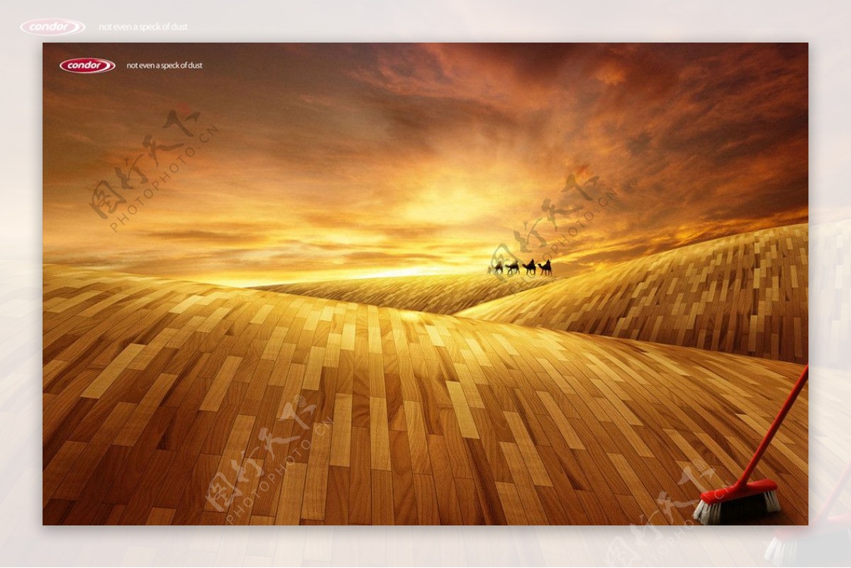 沙漠广告图图片