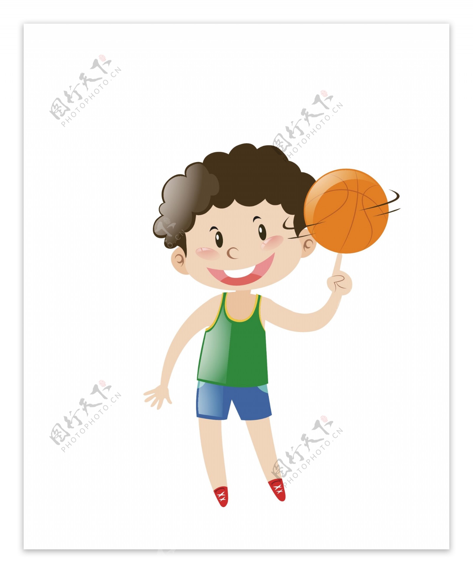 玩篮球