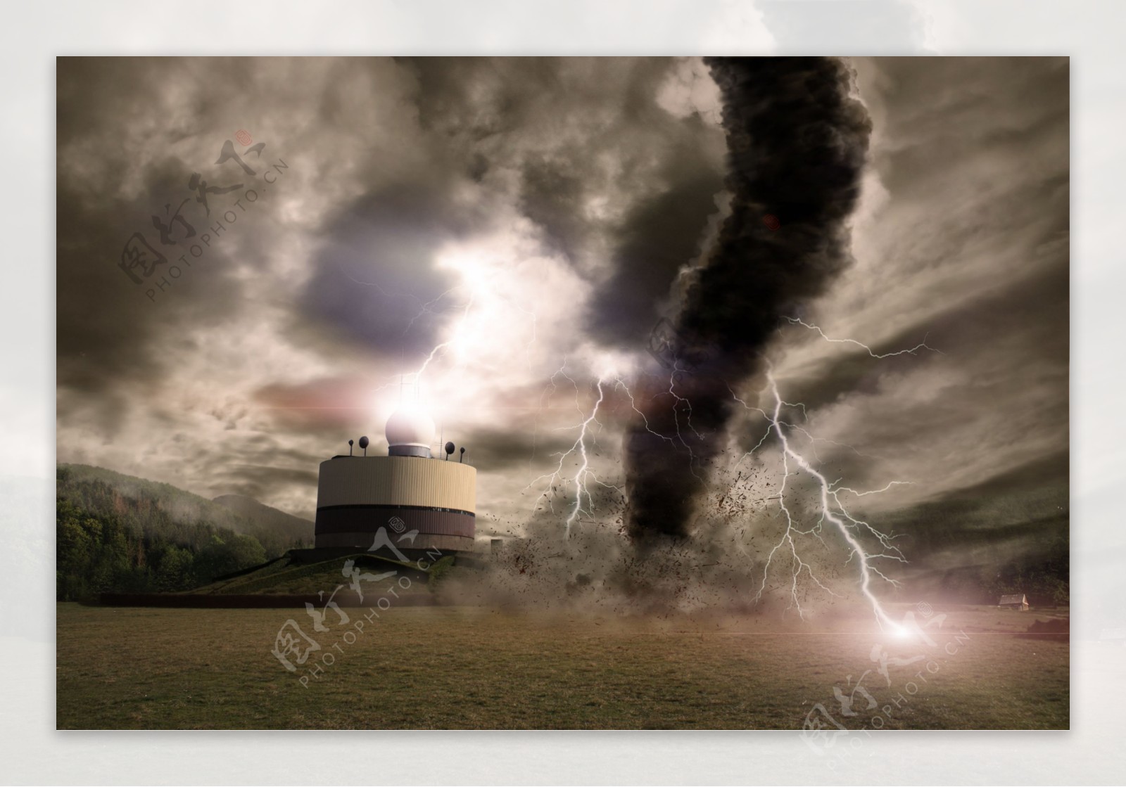 高清壮观的龙卷风图片 - 25H.NET壁纸库