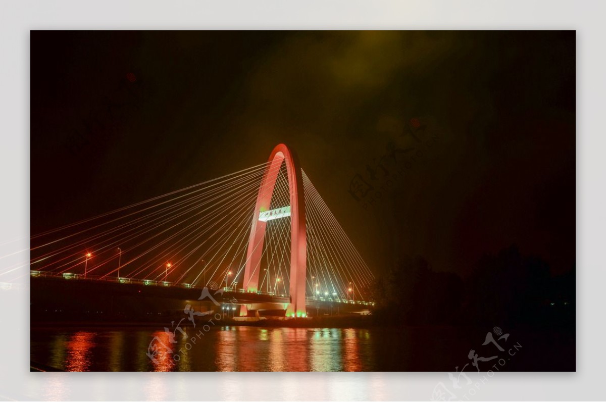泗阳大桥夜景
