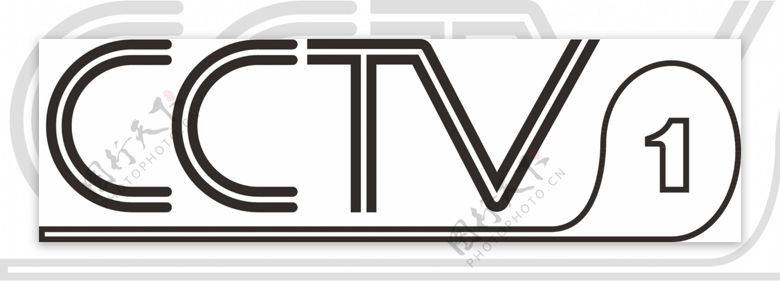 cctv1台标logo