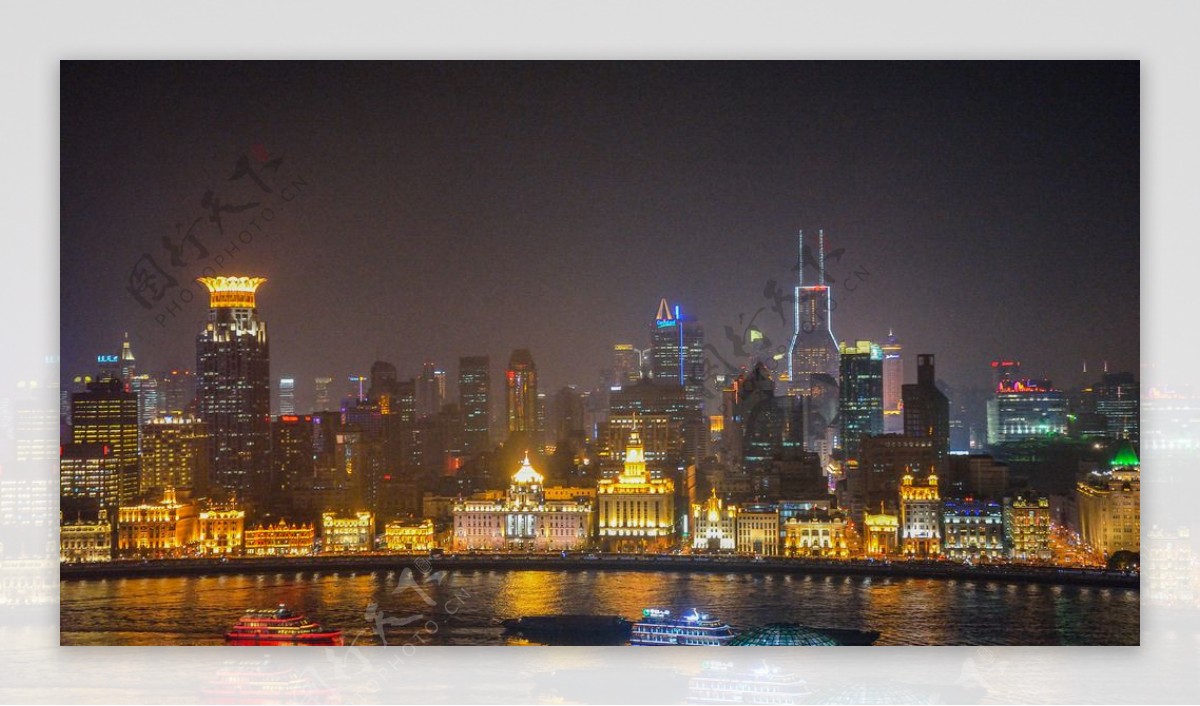 上海浦西夜景