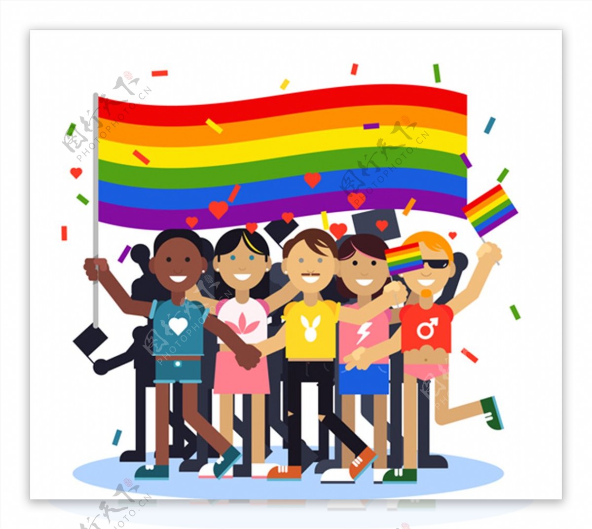 世界同性恋日游行海报