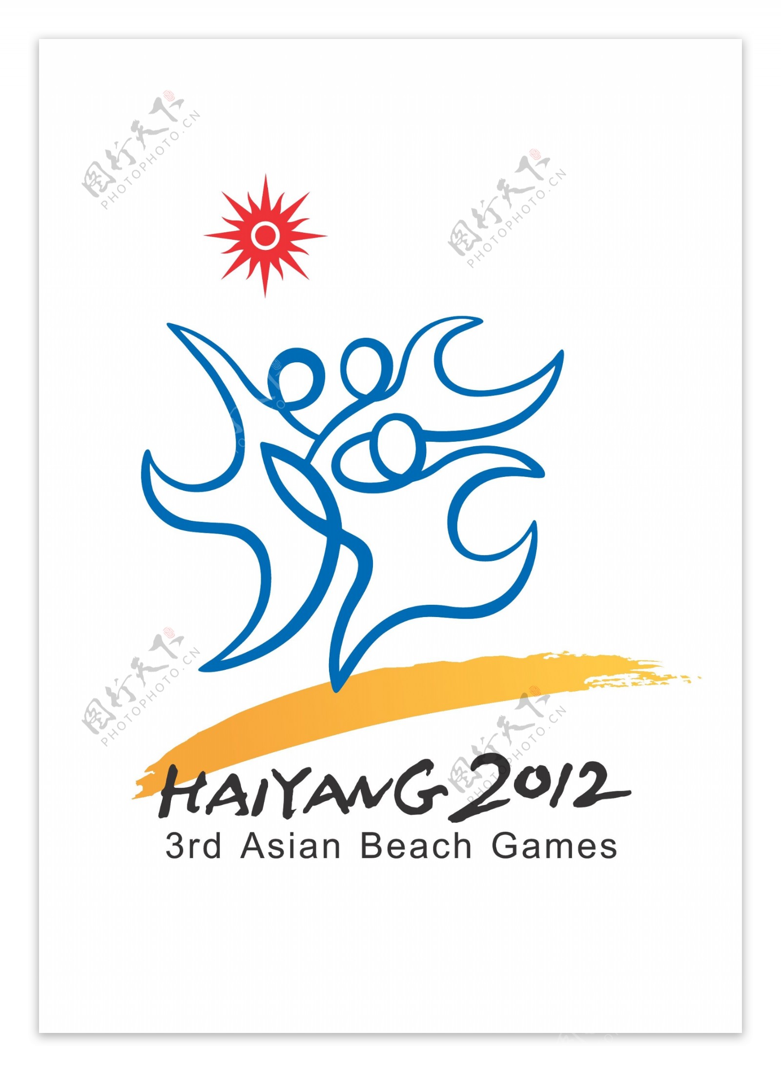 2012亚洲沙滩运动会logo