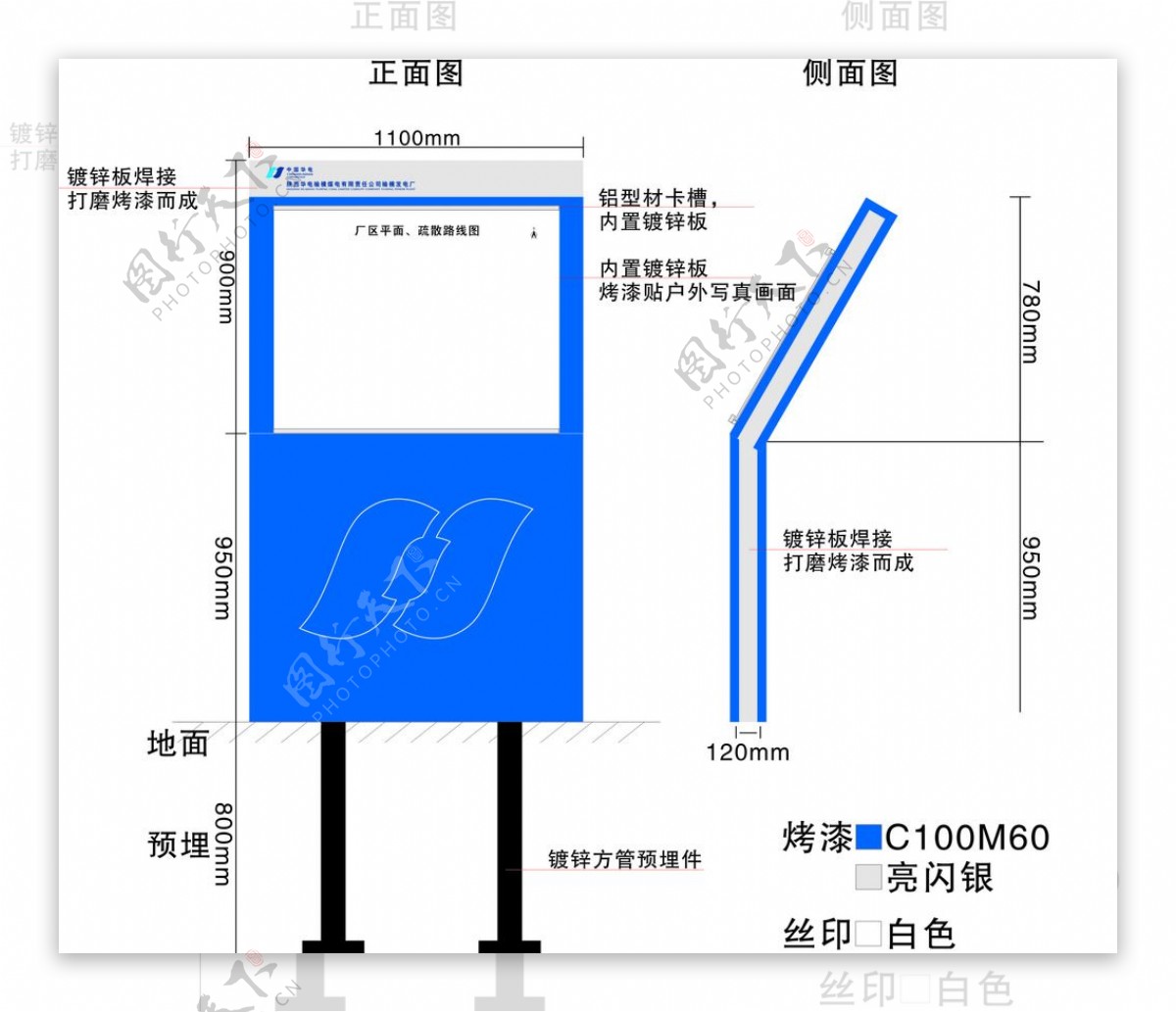 立地指示牌