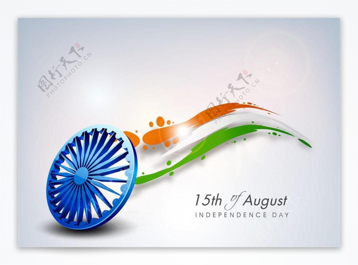 印度独立日海报设计图片宣传活动