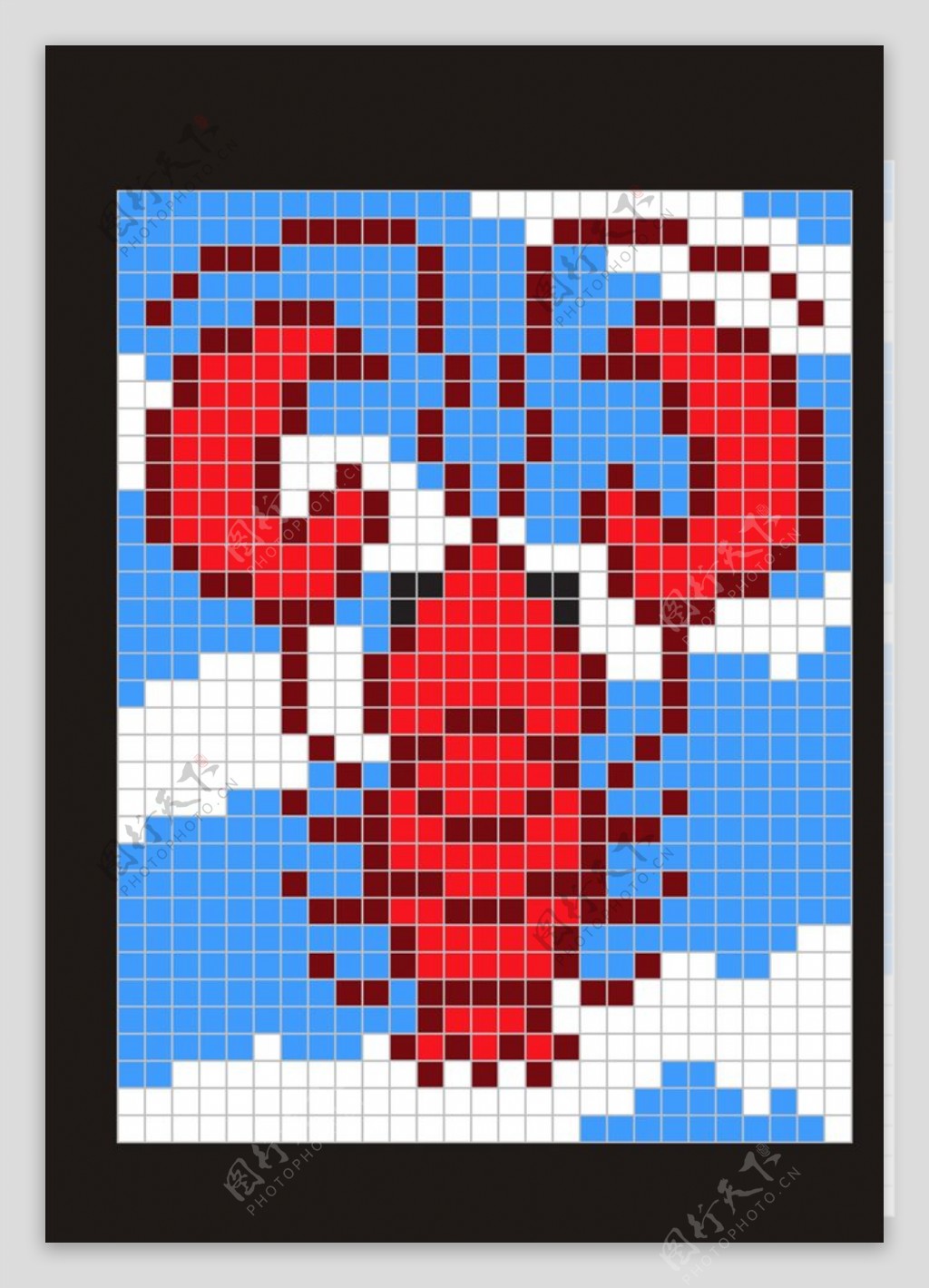 龙虾矢量图下载马海鲜素材下载