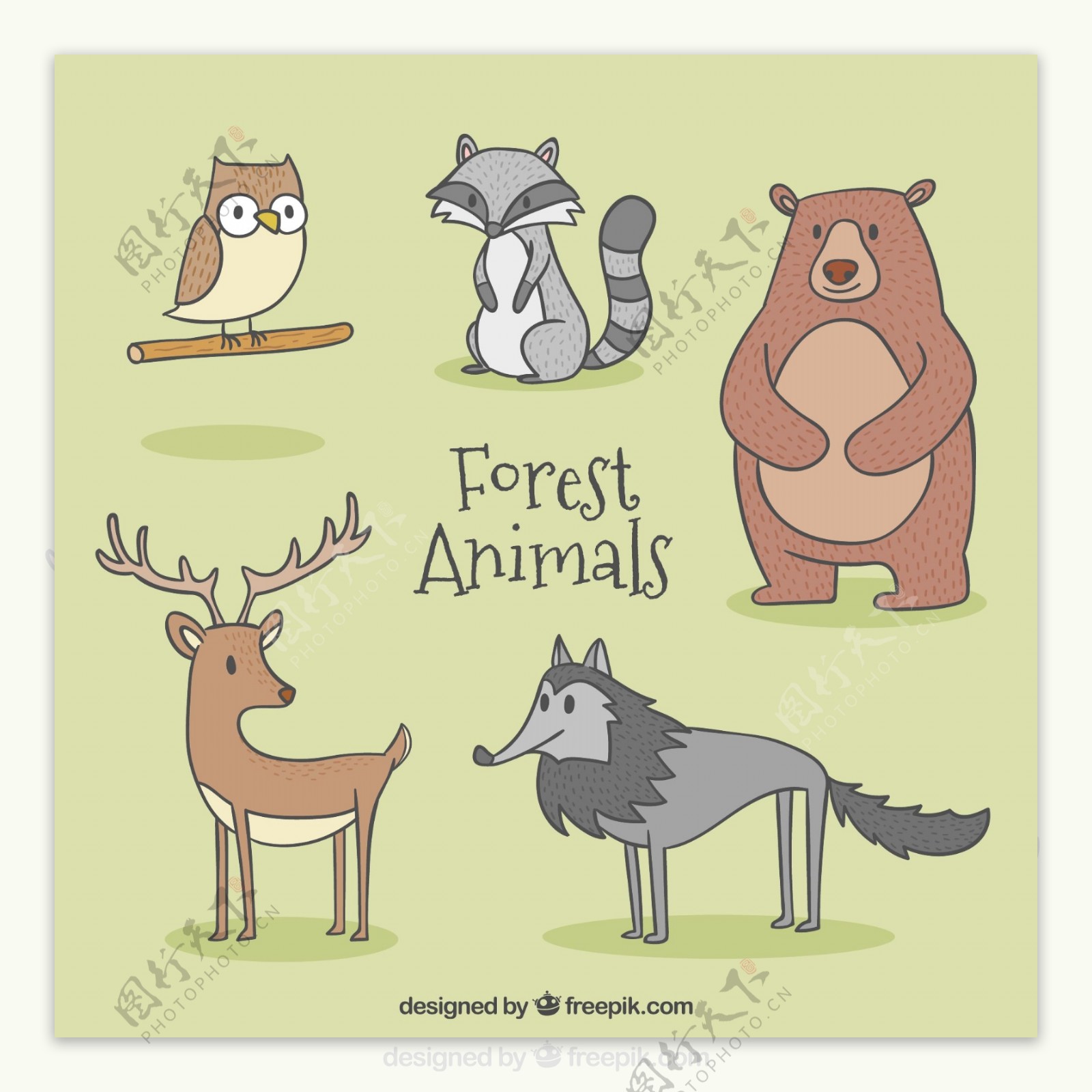 野生动物图标