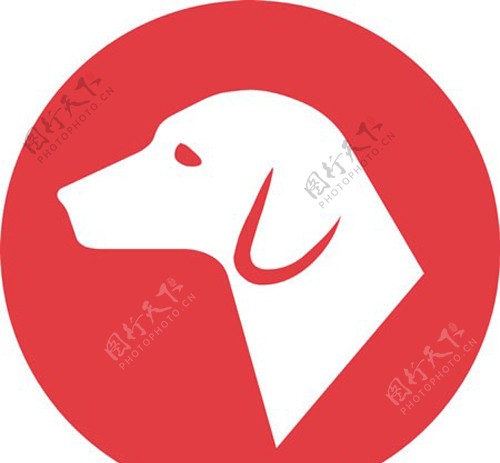 狗狗图标标志