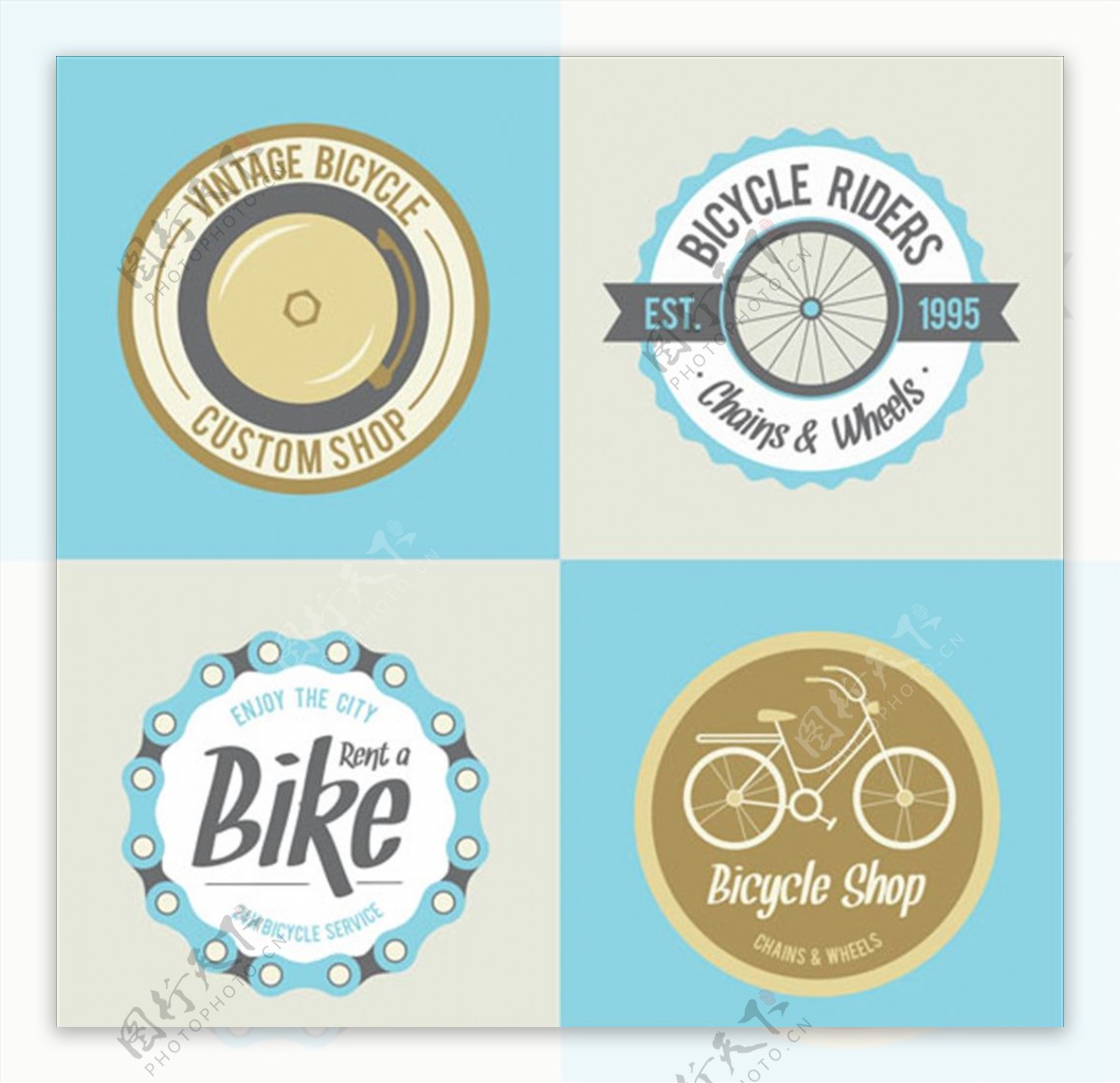 自行车用品协会LOGO标志