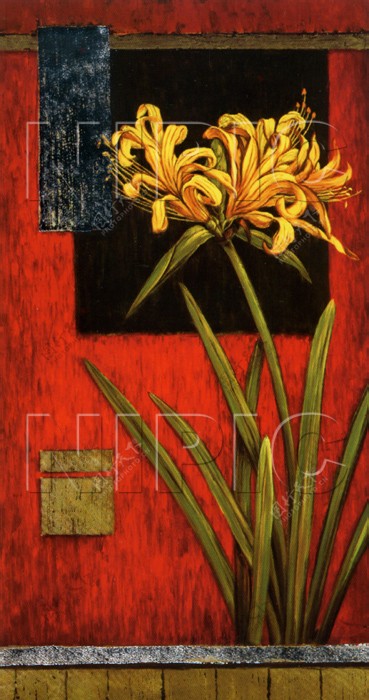 花卉油画2740厘米X80厘米