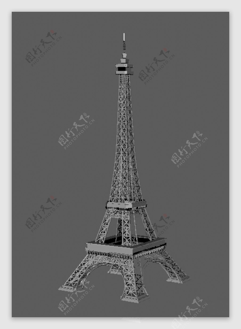 巴黎埃菲尔铁塔模型创