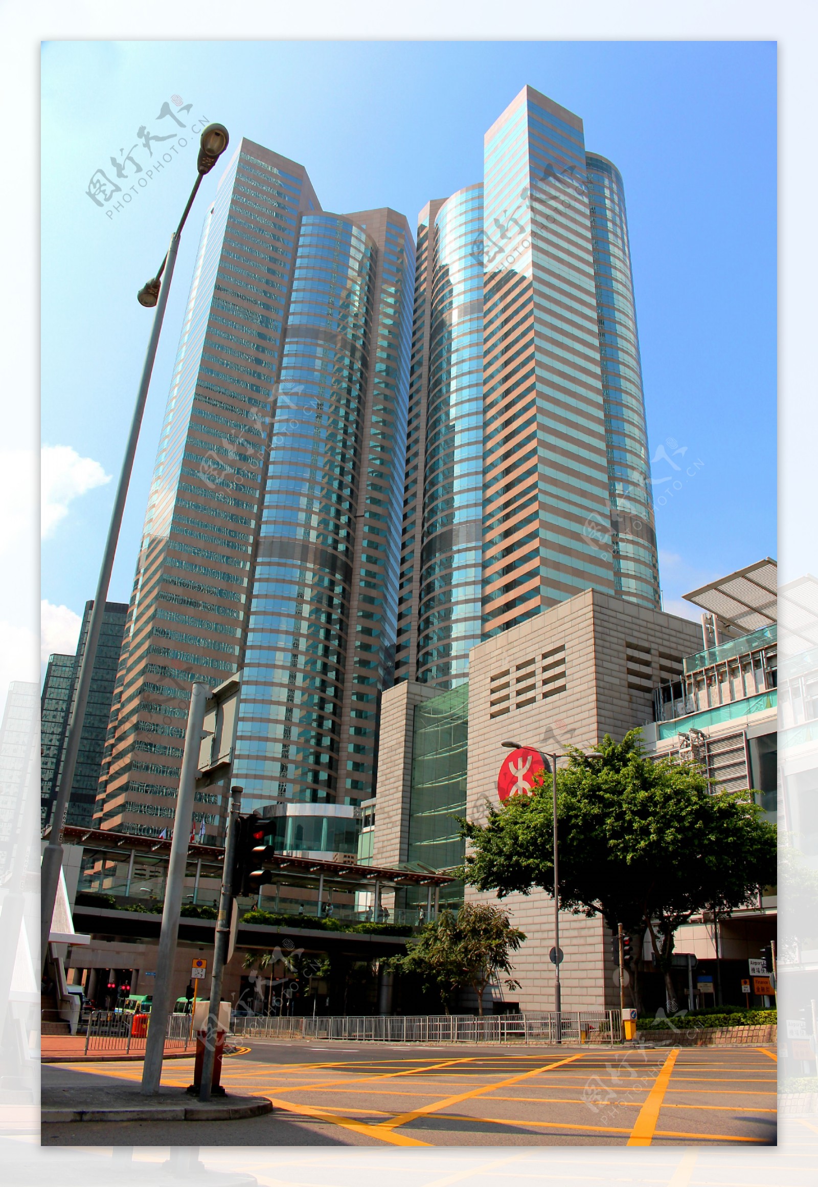 香港中环高楼大厦