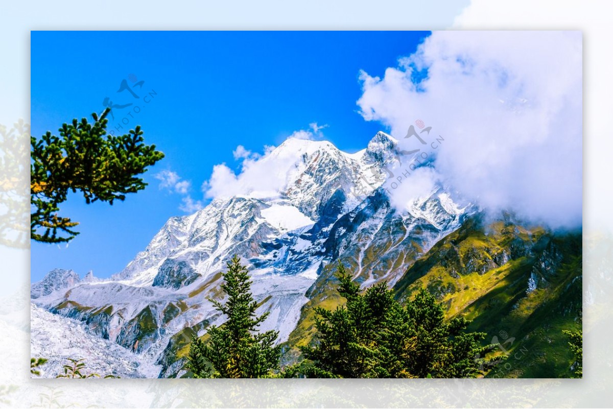 贡嘎雪山