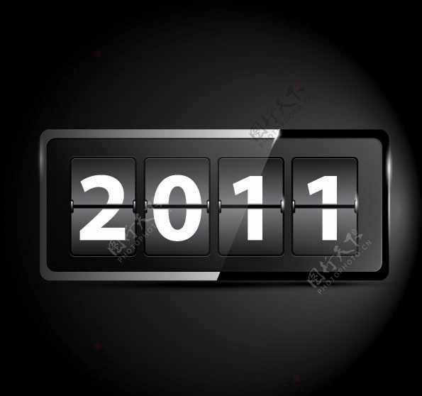2011新年主题矢量素材